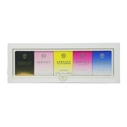 Set Nước Hoa Nữ Versace Fragrance Collection 5 Piece Set (5 x 5ml) 