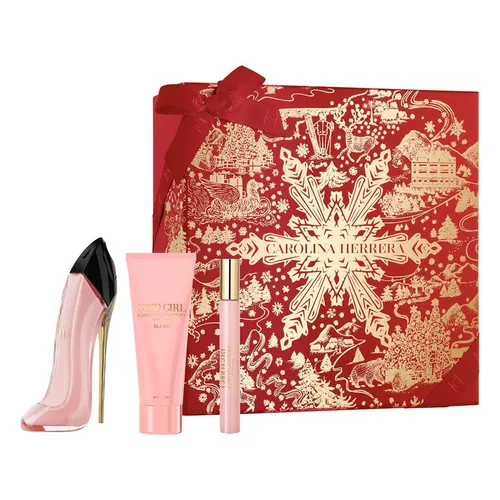 Set Nước Hoa Nữ Carolina Herrera Good Girl Blush EDP 3 Món ( EDP 80ml + EDP 10ml + Body Lotion 100ml)