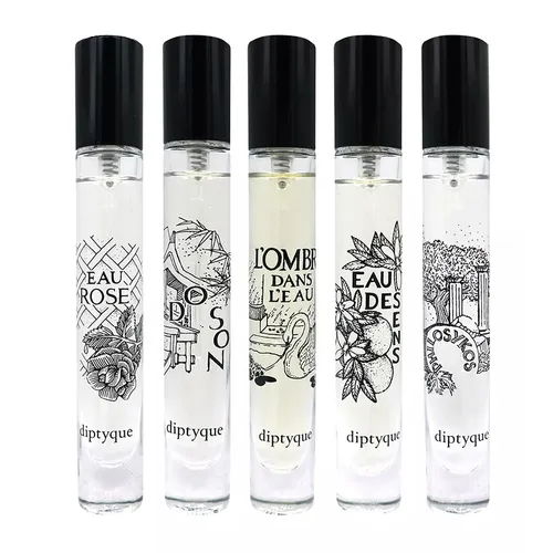 Set Nước Hoa Unisex Diptyque L'art Du Parfum Discovery Set Of 5 EDT (5x7.5ml)