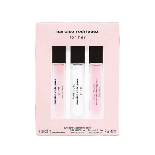 Set Nước Hoa Nữ Narciso Rodriguez For Her 10ml x 3