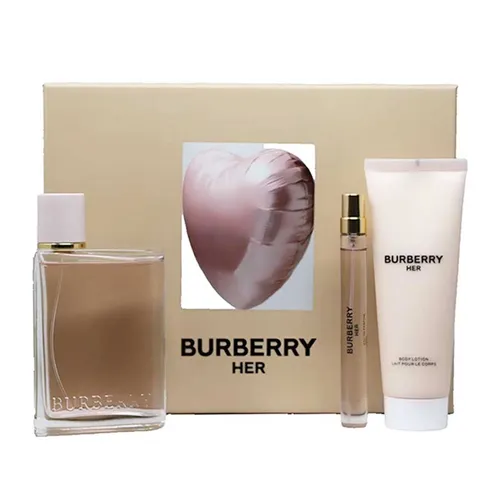 Set Nước Hoa Nữ Burberry Her Eau De Parfum 3 Piece Gift Set 3 Món