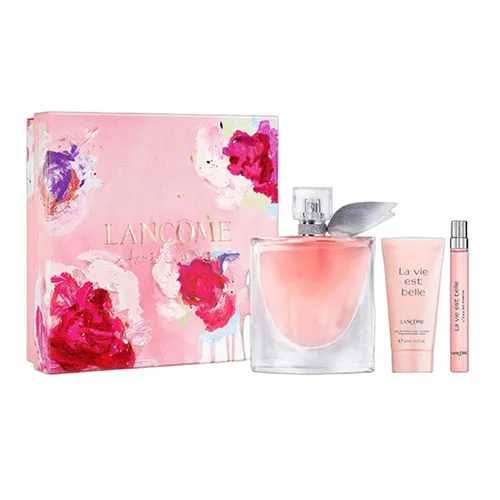 Set Nước Hoa Lancôme La Vie Est Belle EDP 100ml + 10ml Và Dưỡng Thể Body Cream 50ml