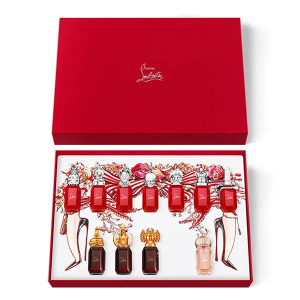 Set Nước Hoa Unisex Christian Louboutin Mini Eau De Parfum 11 Món