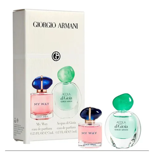Set Nước Hoa Nữ Giorgio Armani Acqua Di Gioia EDP 5ml + My Way EDP  7ml